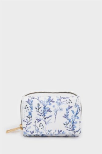 Women White Woman Faux Leather Wallets