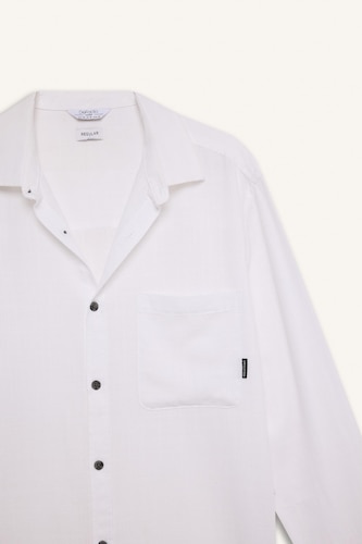 Regular Fit Long Sleeve Cotton Shirt