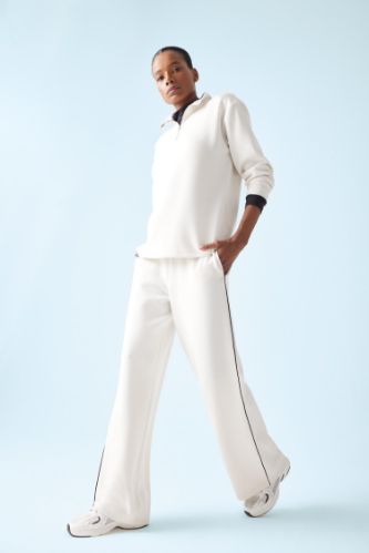 DeFactoFit Wide Leg Geniş Paça Standart Boy Modal Sporcu İnce Pantolon