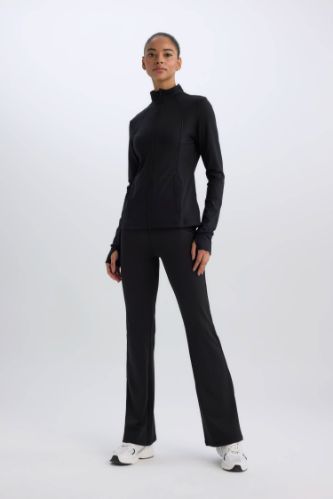 DeFactoFit Flare Fit İspanyol Paça Standart Boy Sporcu Pantolon