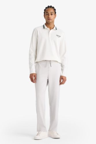DeFactoFit Slim Fit Dar Kesim Standart Paça Sporcu Jogger Eşofman Altı