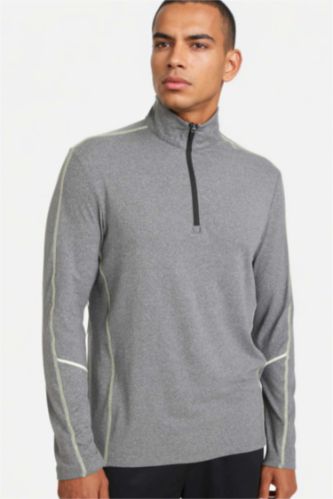 DeFactoFit Standard Fit Zippered Stand Collar Sports T-Shirt