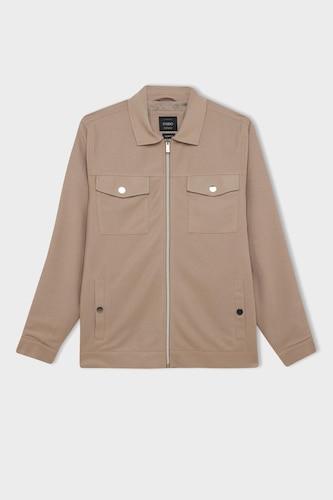 Zipper Puffer Jacket