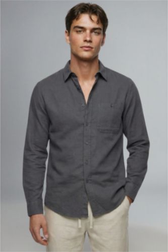 HOMME Noir Chemise premium