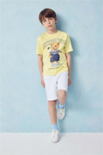 BOYS & TEENS White Boy Shorts