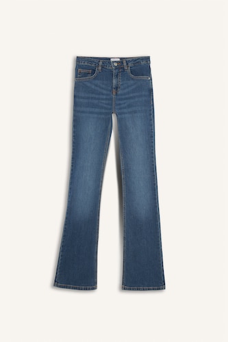 Bootcut Orta Bel Jean