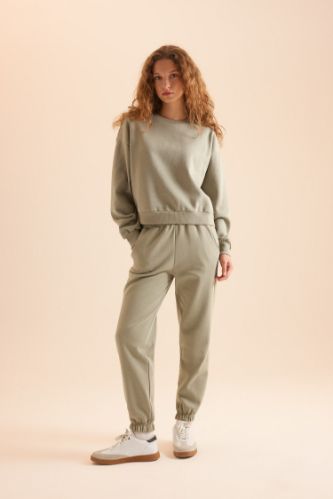 Regular Fit Normal Kalıp Basic İçi Kalın Polarlı Eşofman Takımı