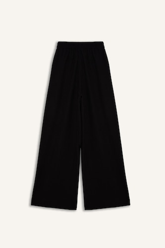 Wıde Leg Krepe Pantolon