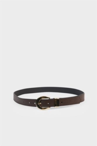 حزام نسائي جلد صناعي