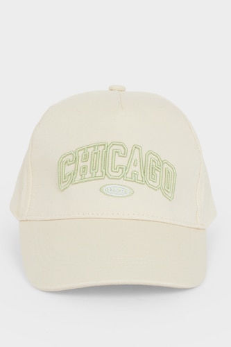 Girl Cotton Embroidered Cap