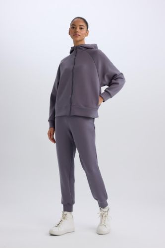 Sporcu Jogger Eşofman Altı Beli Lastikli Standart Fit Standart Paça Standart Boy