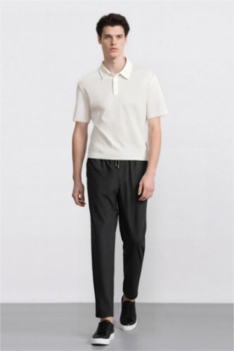 jogger Regular Hem Trousers