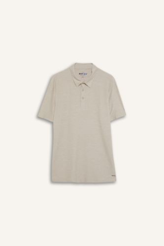 DeFactoFit Standart Fit Sporcu Kısa Kollu Polo Tişört