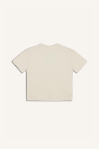 Girl Oversize Crew Neck Short Sleeve T-shirt