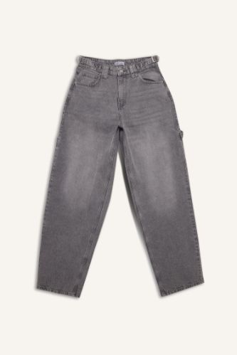Baggy Fit Denim Trousers