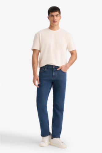 Sergio Regular Fit Normal Kalıp Normal Bel Boru Paça Jean Pantolon