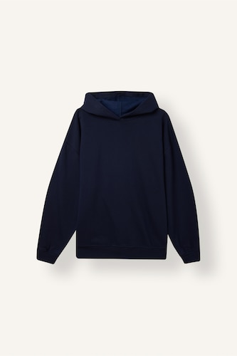Women NAVY Relax Fit Thick Sweatshirt Fabric Sweatshirt