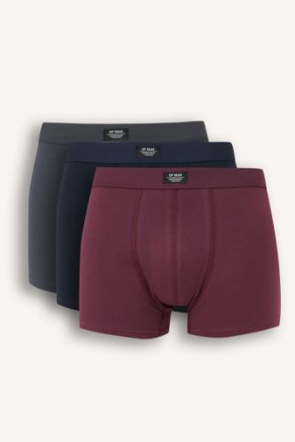 Regular Fit 3'lü Boxer
