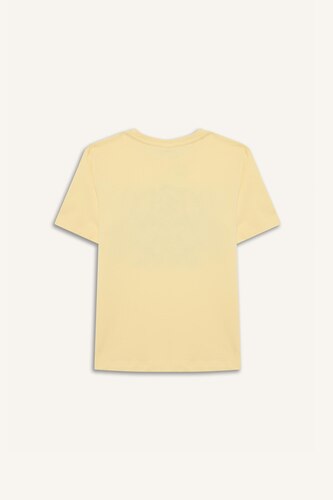 Boy Crew Neck Printed Short Sleeve T-Shirt