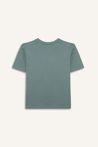 T-shirt imprimé à col rond et manches courtes pour garçon