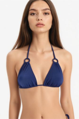 Kadın Lacivert Bikini Üstü