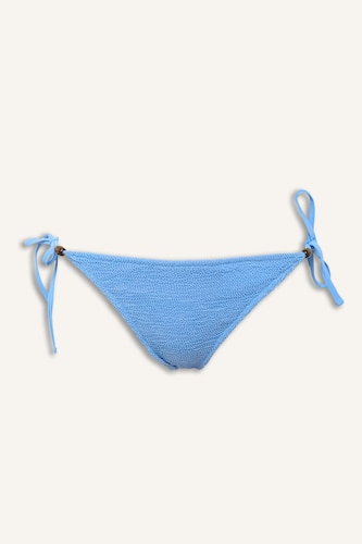 Regular Fit Kırışık Dokulu Bikini Alt