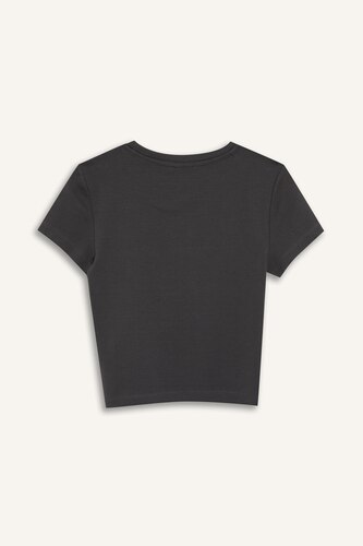 T-shirt à manches courtes Ctelé Coupe Slim