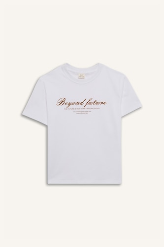 Boy Printed Crew Neck Short Sleeve T-Shirt