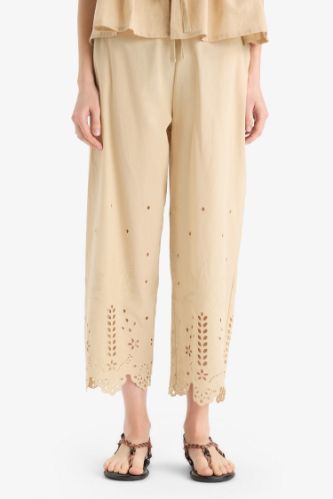 Regular Fit Brode Plaj Pantolonu-Fall in Love