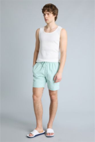 رجال نعناع شورت بحر قصة عادية ببطانة شبكية