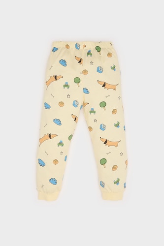 Baby Boy Patterned Top Bottom 2 Piece Pyjamas Set