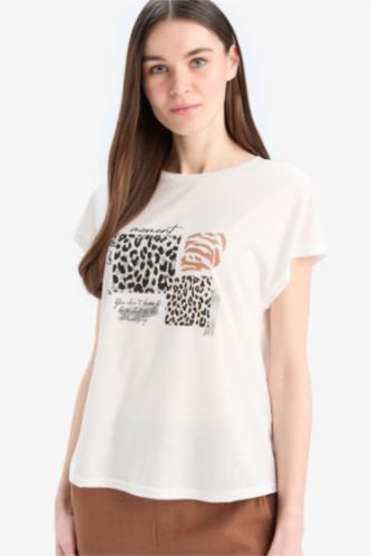 Regular Fit Crew Neck Short Sleeve T-Shirt