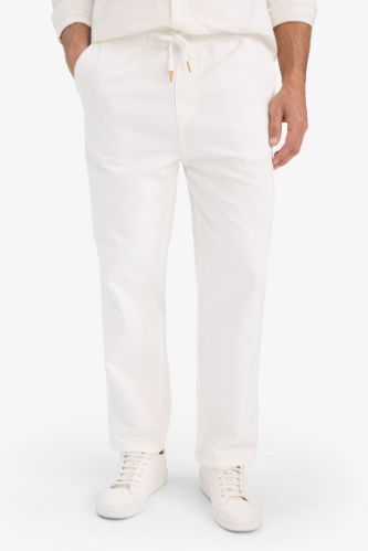 %100 Pamuk Wide Leg Geniş Paça Jean Pantolon