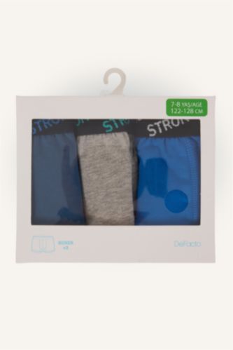 Erkek Çocuk - Genç Erkek Royal 3'lü Boxer Erkek Çocuk