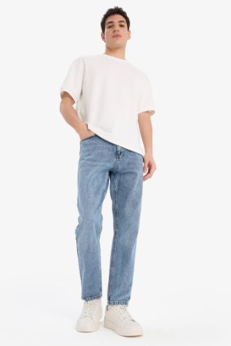 90's Slim Fit Skinny Leg Washed Jeans