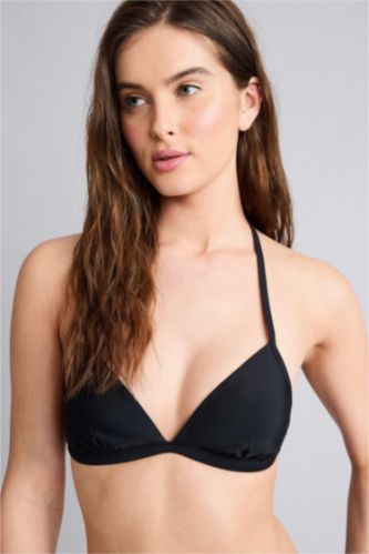 Женщины Черный Bikini Top