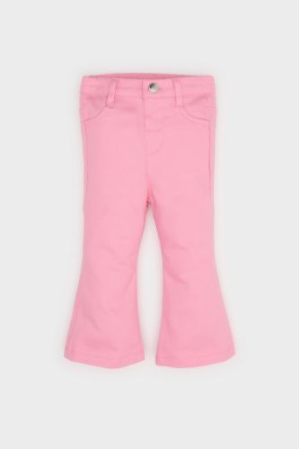 Kız Bebek Flare Fit İspanyol Paça Gabardin Pantolon