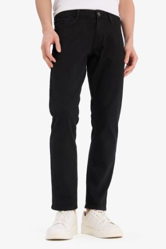 Pedro Slim Fit Dar Kalıp Normal Bel Dar Paça Jean Pantolon