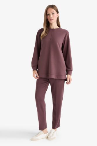Regular Fit Elastic Waist Sweatpants