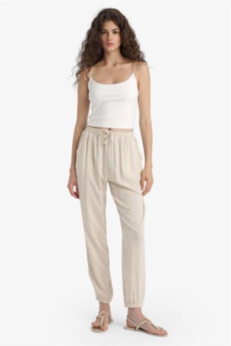 Normal Waist Ankle Length Jogger Pants