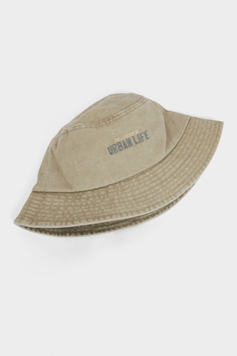 %100 Pamuk Jean Bucket Şapka Erkek Çocuk