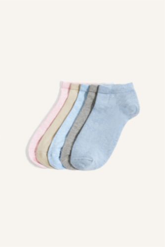 Women Karma 5 Piece Cotton Short Socks