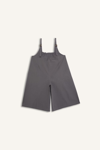 Girl Poplin Jumpsuit