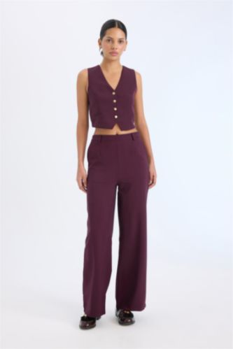 High Waist Wide Leg Pants