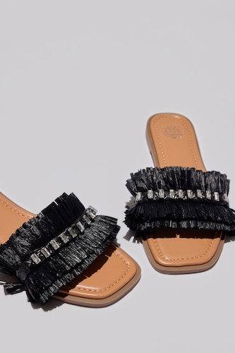 Woman Single Band Flat Base Slippers