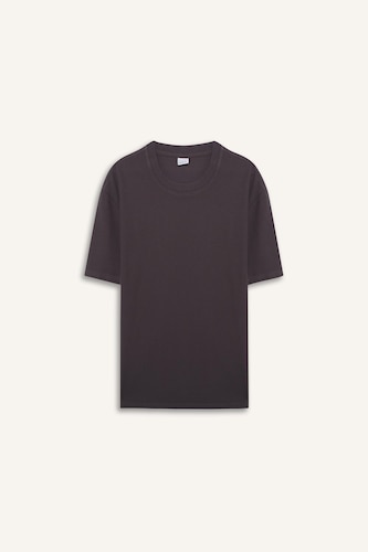 Cotton Regular Fit Crew Neck Heavy Fabric T-Shirt