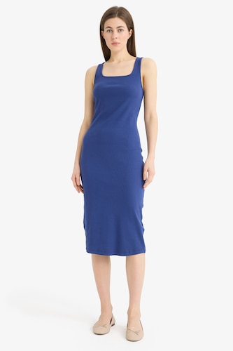 WOMAN Indigo Camisole Midi Dress