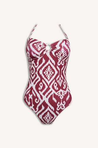 Regular Fit Ethnic Swimsuit