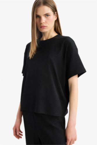 Relax Fit Crew Neck Short Sleeve T-Shirt