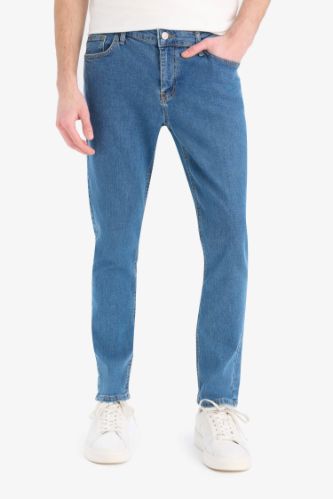 Carlo Skinny Fit Ekstra Dar Kalıp Normal Bel Ekstra Dar Paça Jean Pantolon